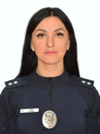 police lieutenant KOZAK Yana Serhiivna