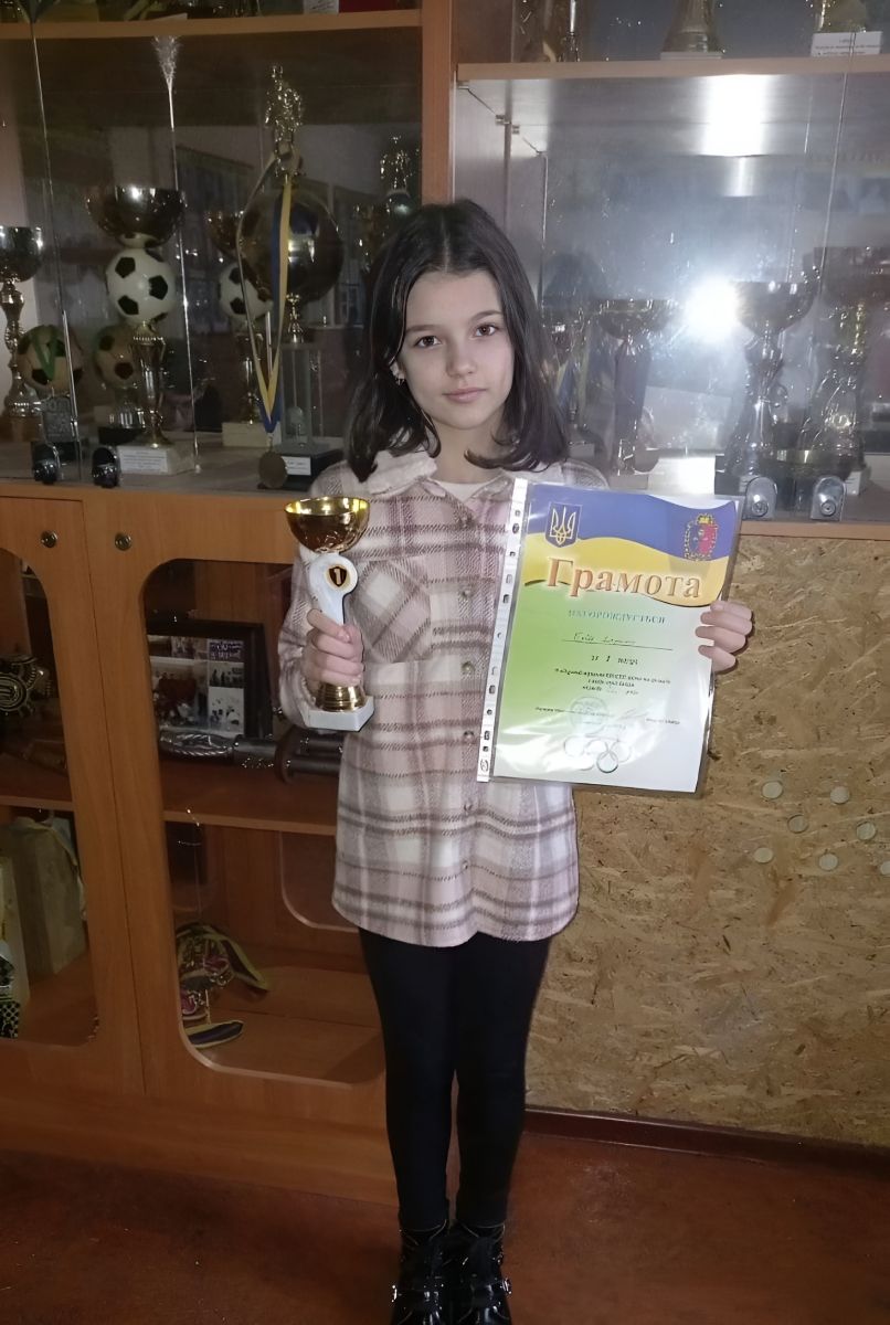 Congratulations to Darynka Blishch!